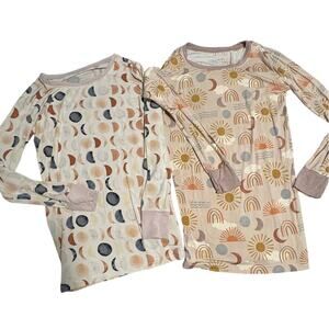 Little Sleepies Pajama Tops Bundle 12/14 Bamboo